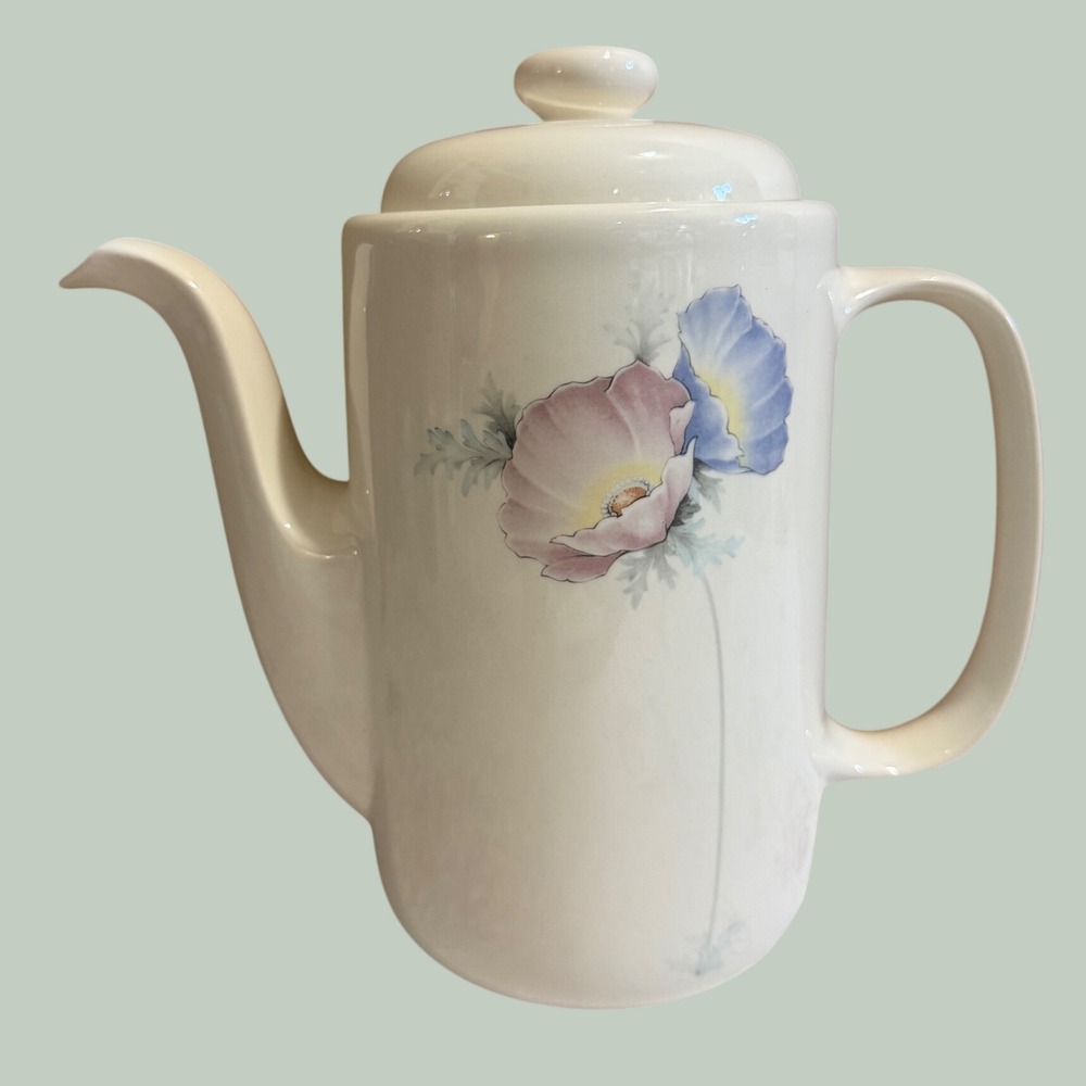 Noritake Keltcraft Misty Isle Ringlet 9131 Coffee Pot Tea Server Ireland Floral